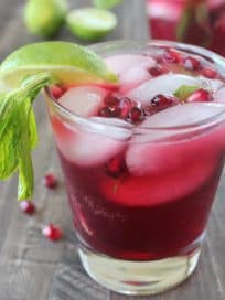 Pomegranate Mint Margarita Recipe