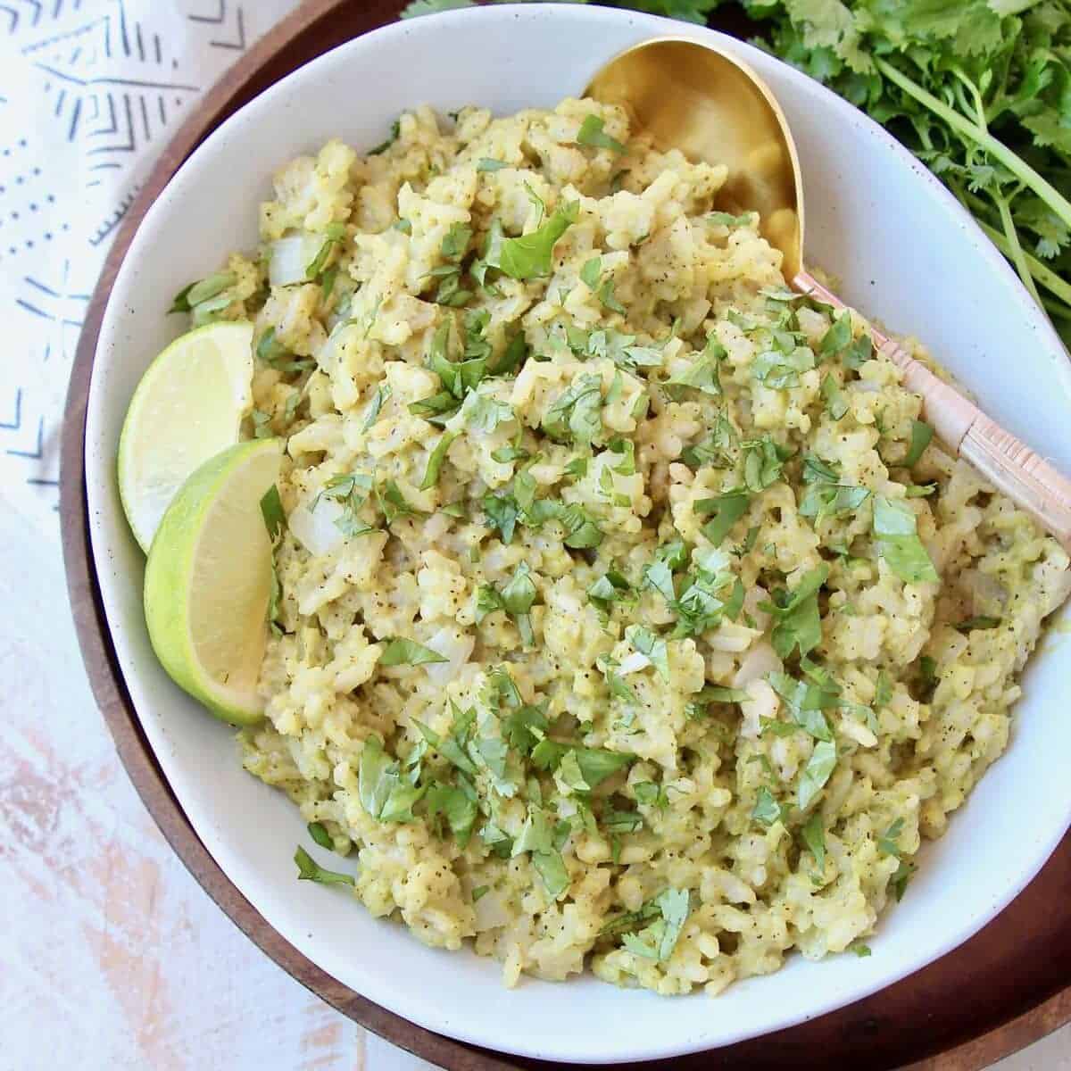 Cilantro Pesto Risotto