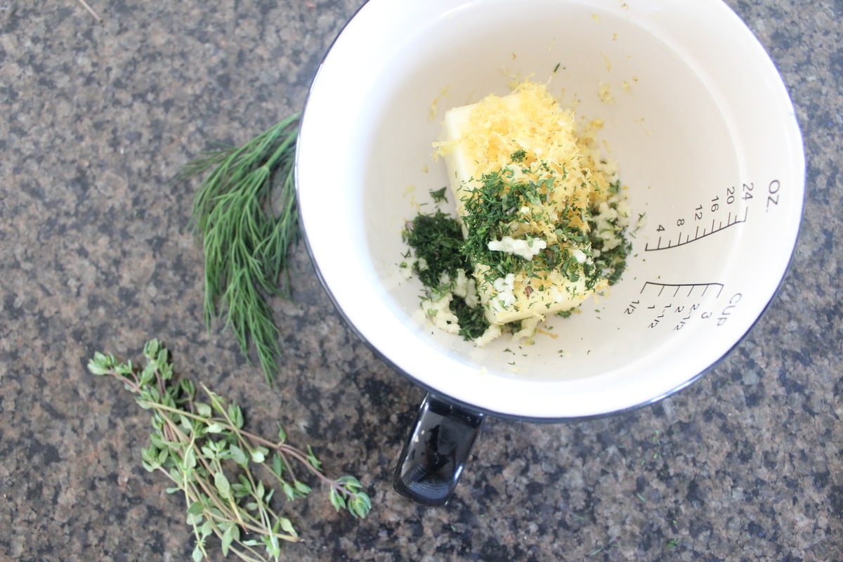 Lemon Herb Compound Butter Recipe