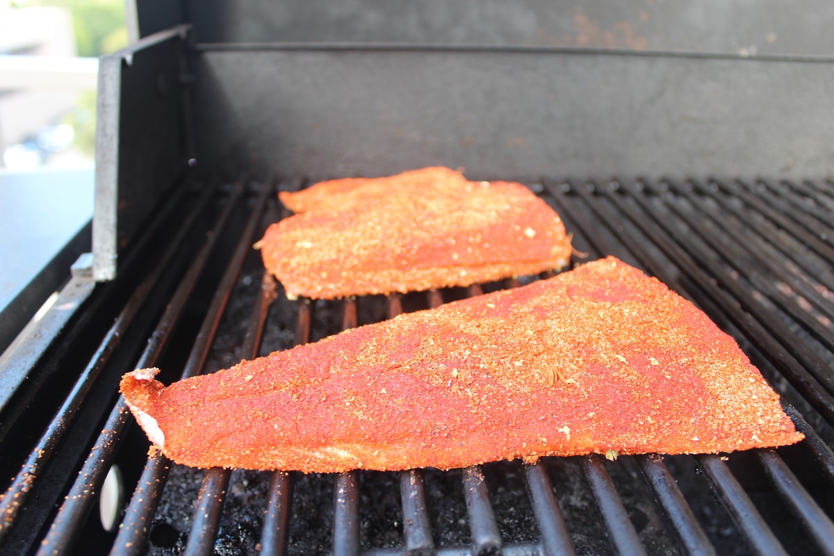 Blackened Grilled Salmon Recipe