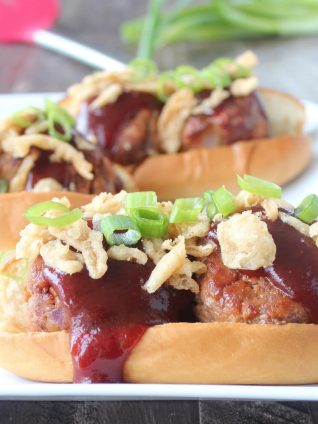 BBQ Meatball Subs Recipe