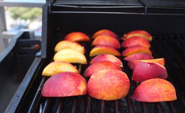 Grilled Peach Balsamic BBQ Sauce Recipe