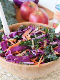 Gluten Free Kale Apple Slaw Recipe