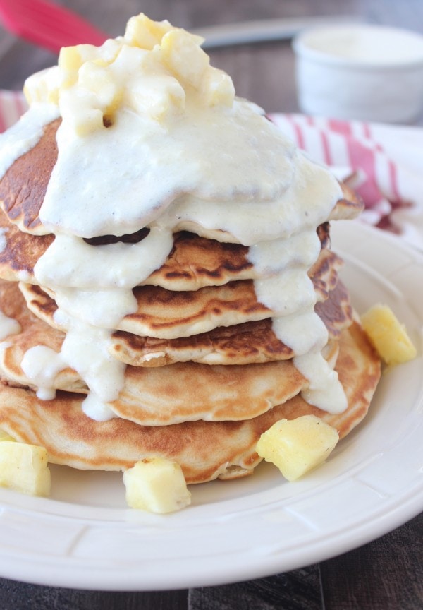 Pineapple Coconut Pancake Recipe