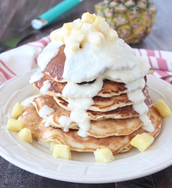 Pineapple Coconut Pancake Recipe