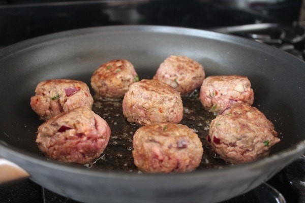 Asian Lamb Meatball Recipe