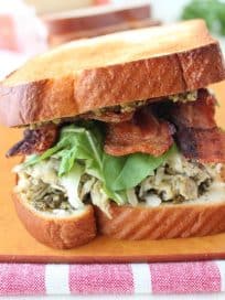 Pesto Bacon and Egg Breakfast Sandwich Recipe