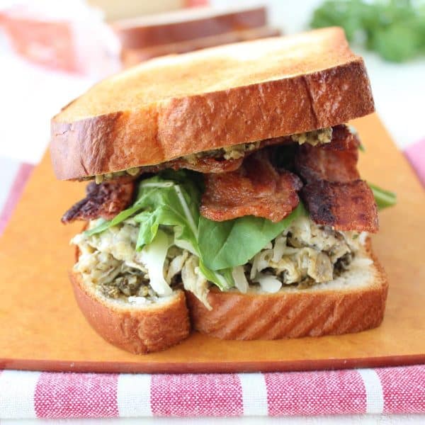 Pesto Bacon and Egg Breakfast Sandwich Recipe