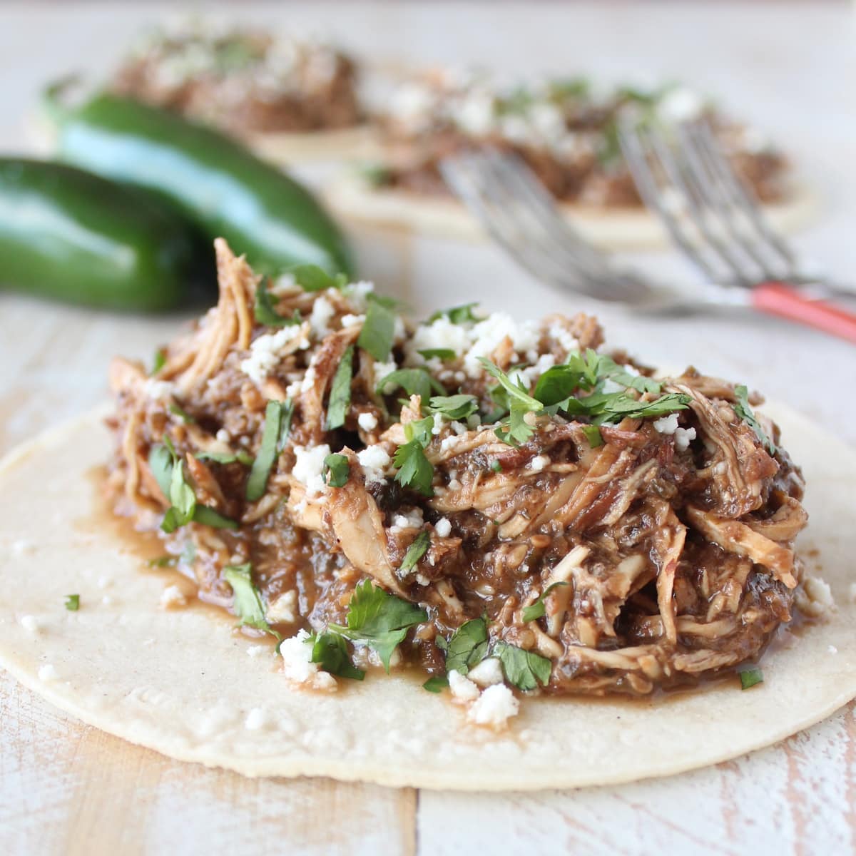 Easy Chicken Mole Taco Recipe