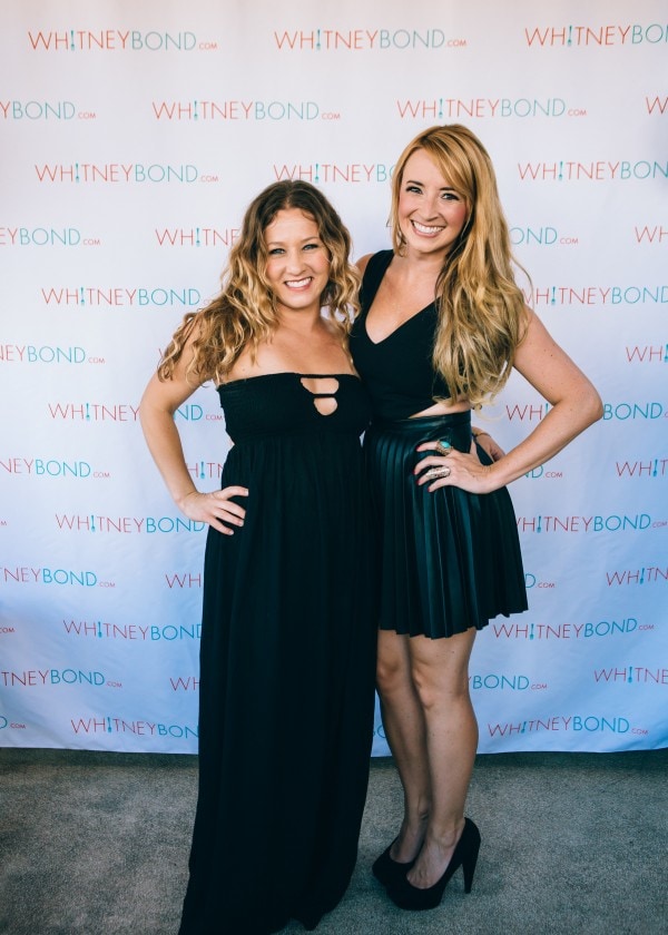 Whitney Bond with Delicious Buzz PR Founder Tiffany Melone