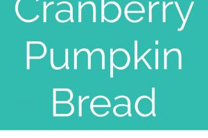 Cranberries add a delicious twist to this traditional pumpkin bread recipe, perfect for breakfast in the fall and winter months!