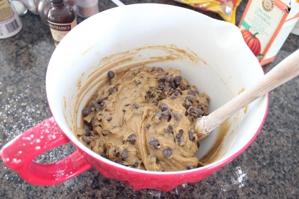 Pumpkin Chocolate Chip Cookie Dough Recipe