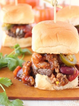 Pumpkin Chili Sliders