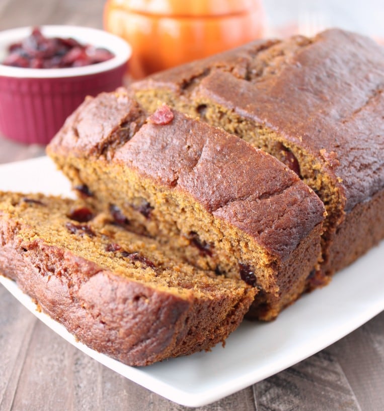 Cranberry Pumpkin Bread Recipe