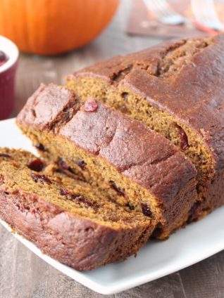 Cranberry Pumpkin Bread Recipe