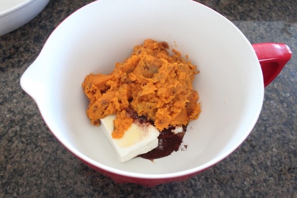 Baked Sweet Potato and Three Cheese Dip Recipe
