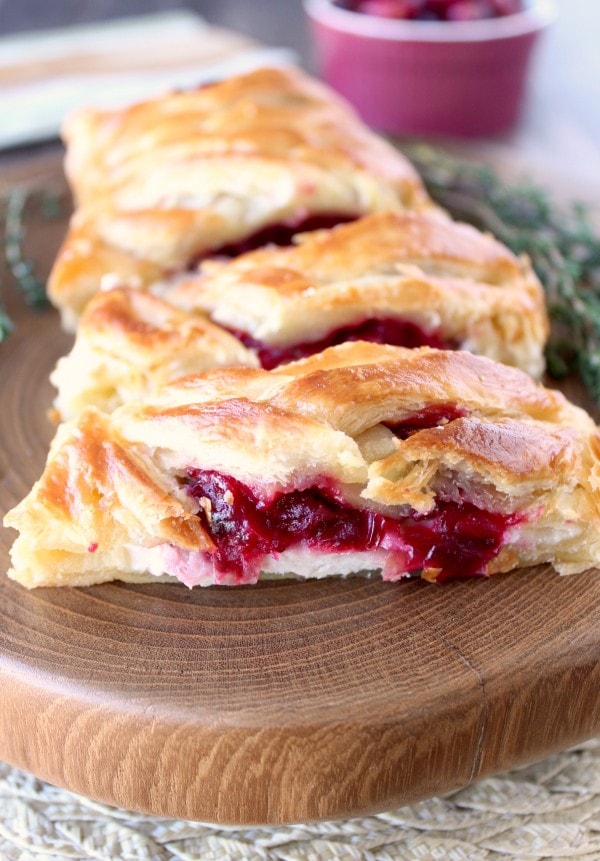 Cranberry Turkey Puff Pastry Recipe - WhitneyBond.com