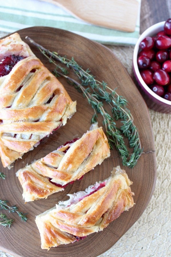 Cranberry Turkey Puff Pastry Recipe