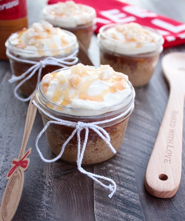 Mason Jar Gingerbread Cupcake Recipe