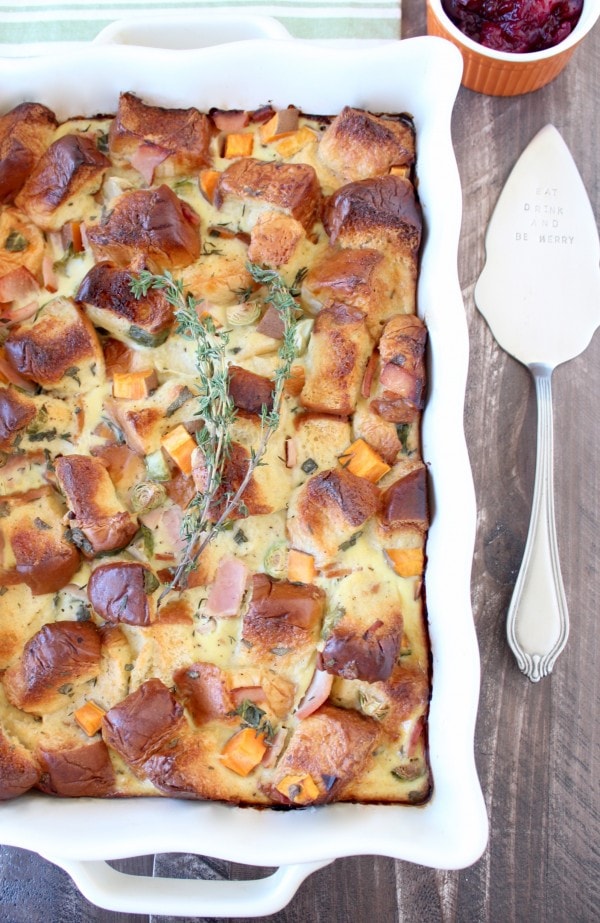 Thanksgiving Leftover Breakfast Casserole Recipe - WhitneyBond.com