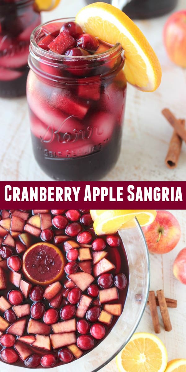 Cranberry Apple Sangria Recipe Whitneybond Com