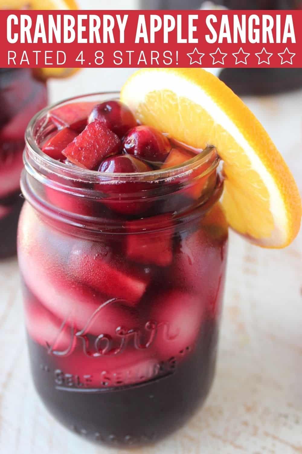 Cranberry Apple Sangria Recipe Whitneybond Com