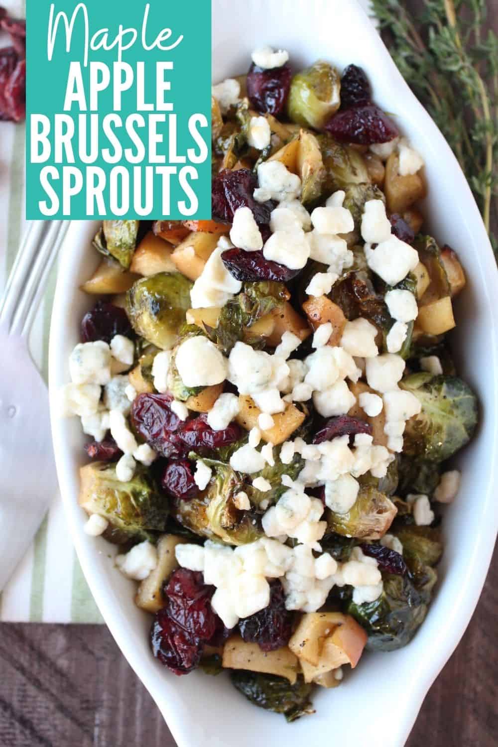 Roasted Brussels Sprouts Recipe with Maple Syrup