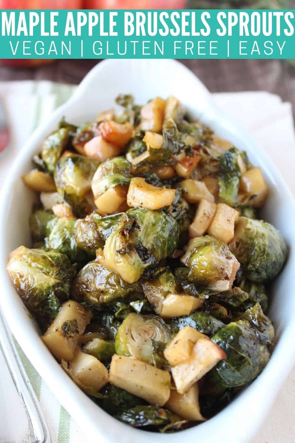 Roasted Brussels Sprouts Recipe with Maple Syrup
