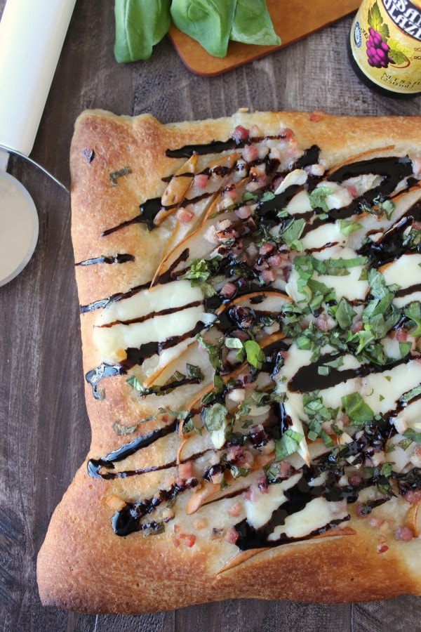 Pancetta Pear Pizza Recipe