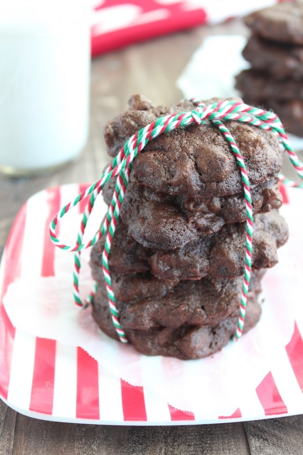 Sweet Potato Double Chocolate Cookies