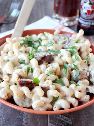 Bratwurst Beer Mac and Cheese Recipe