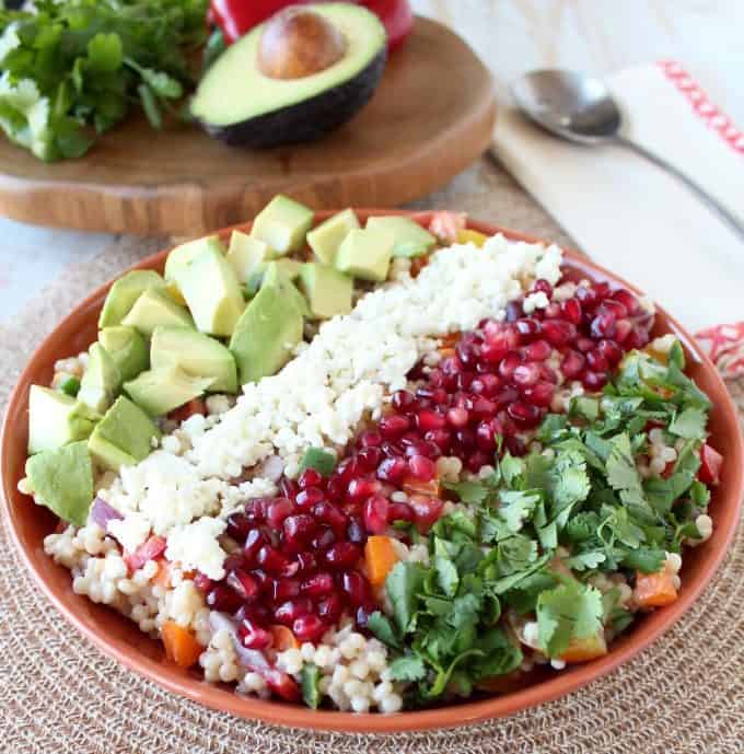 Avocado & Couscous Salad Recipe