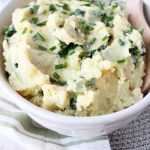 Garlic Kale Vegan Mashed Potatoes