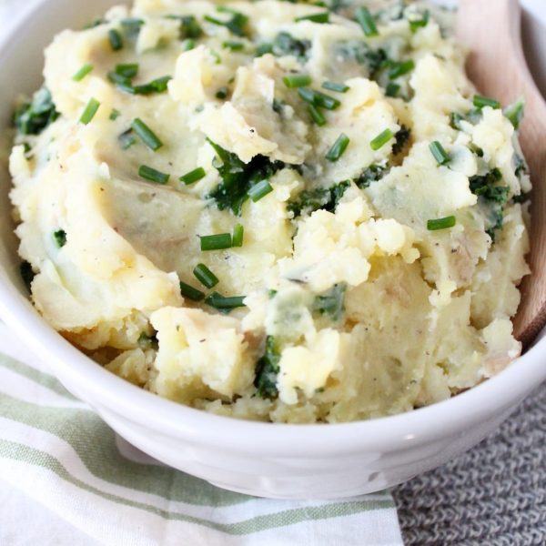 Vegan Mashed Potatoes With Roasted Garlic Kale Whitneybond Vegan Mashed Potatoes With Roasted Garlic Kale Whitneybond