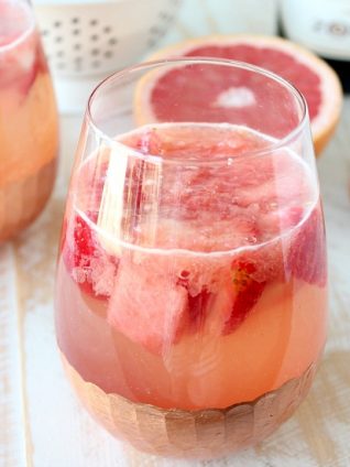 Sparkling Grapefruit Watermelon Sangria Recipe