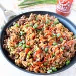 Sriracha Steak Fried Rice Recipe