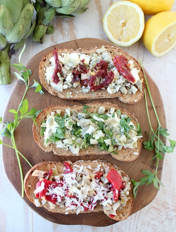 Artichoke Toast Recipe