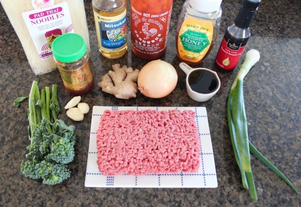 Beef and Broccoli Stir Fry Ingredients