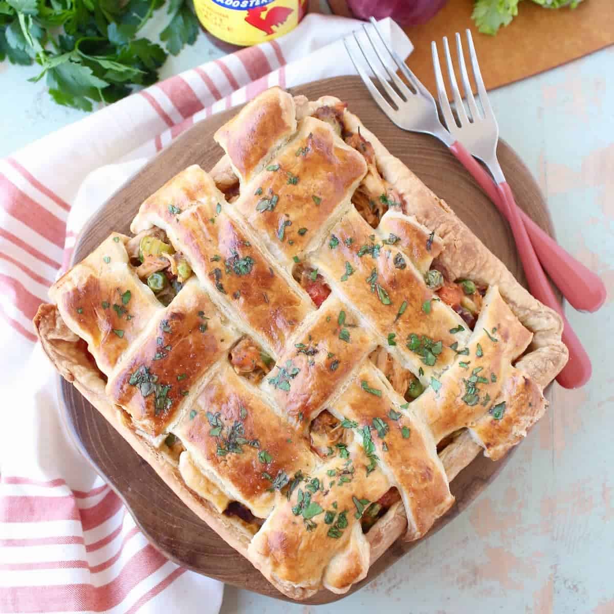 Cajun Chicken Pot Pie Recipe