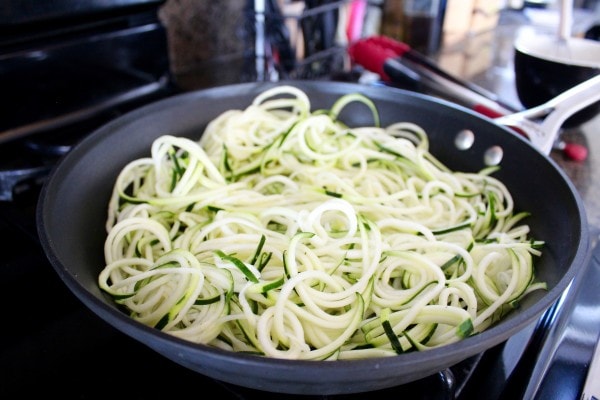 Greek Zucchini Noodles Recipe
