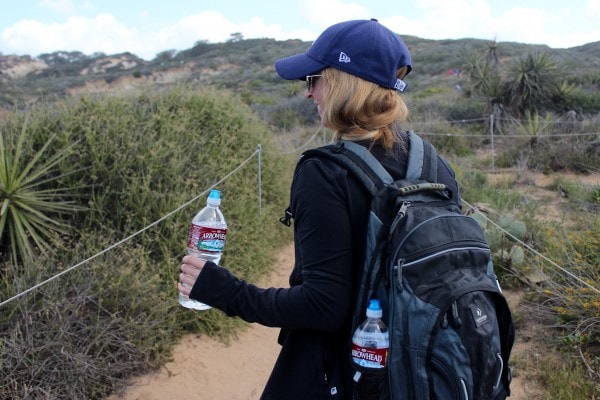 Hiking at Torrey Pines State Park San Diego