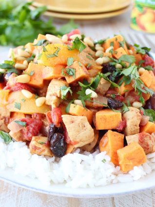 Moroccan Chicken and Peaches Recipe