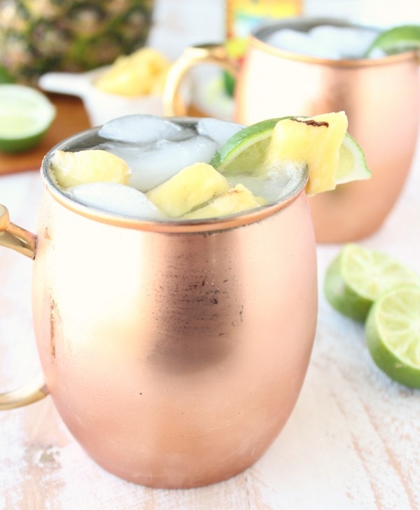 Grilled Pineapple Moscow Mule Recipe