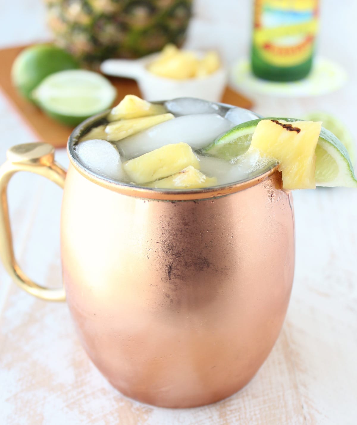 Grilled Pineapple Moscow Mule Recipe