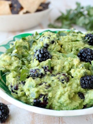 Blackberry Jalapeno Guacamole Recipe