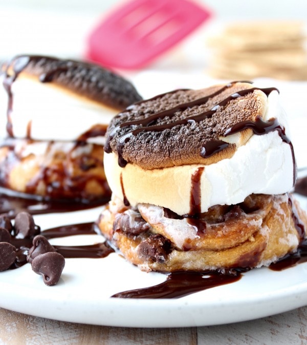 Smores Cinnamon Rolls Recipe