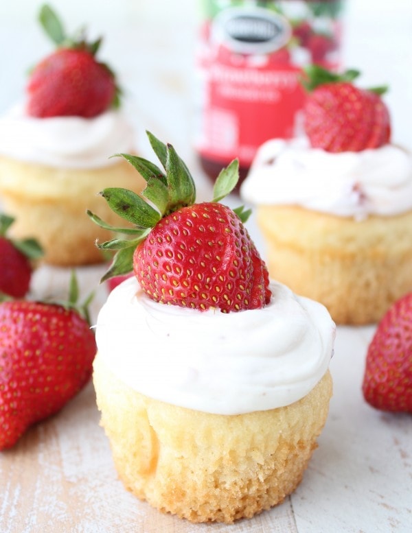 Gluten Free Strawberry Cupcakes