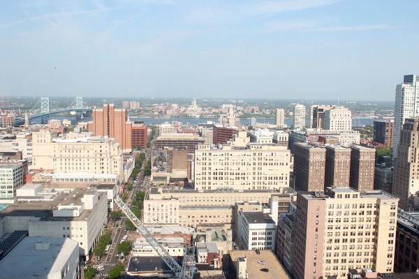 View from Loews Hotel Philadelphia
