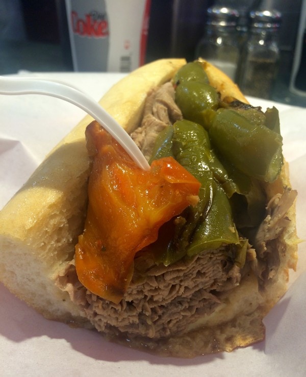 Roast Beef Sandwich at DiNic's Philadelphia
