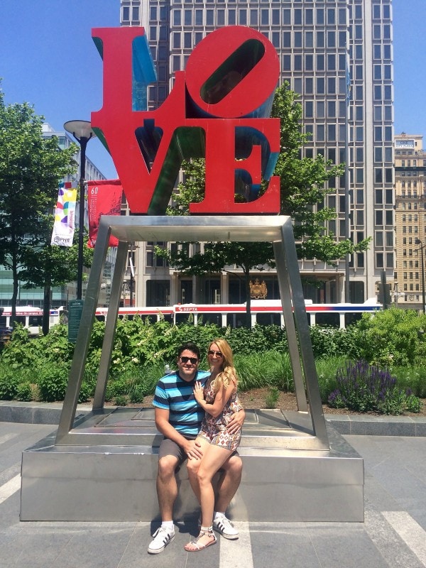 LOVE Sign in Philadelphia